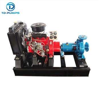 Stabilize Dövüş Sistemi Kızağa Monte Ünlü Marka Yüksek Kaliteli Dizel Motor Yangın Pompası